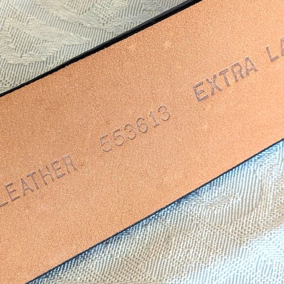 Michael Kors Genuine Leather Belt with Solid Brass hardware XL Vintage 90s main image 7